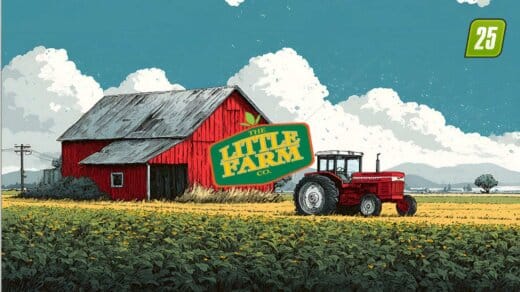 Kleiner Bauernhof zum Bauen